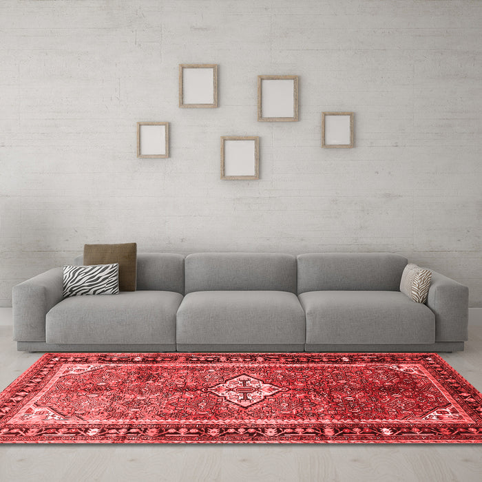 Traditional Red Washable Rugs