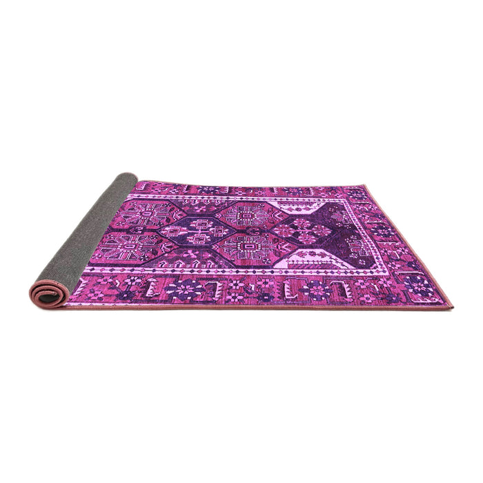 Sideview of Persian Purple Traditional Rug, tr4110pur