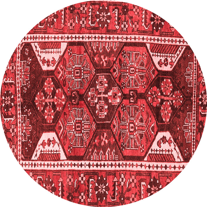 Machine Washable Persian Red Traditional Rug, wshtr4110red