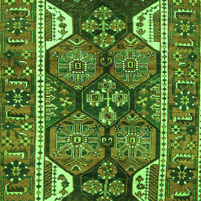 Persian Green Traditional Rug, tr4110grn