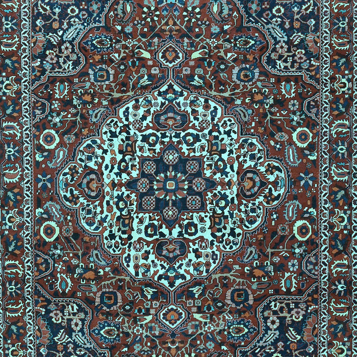 Persian Light Blue Traditional Rug, tr4111lblu