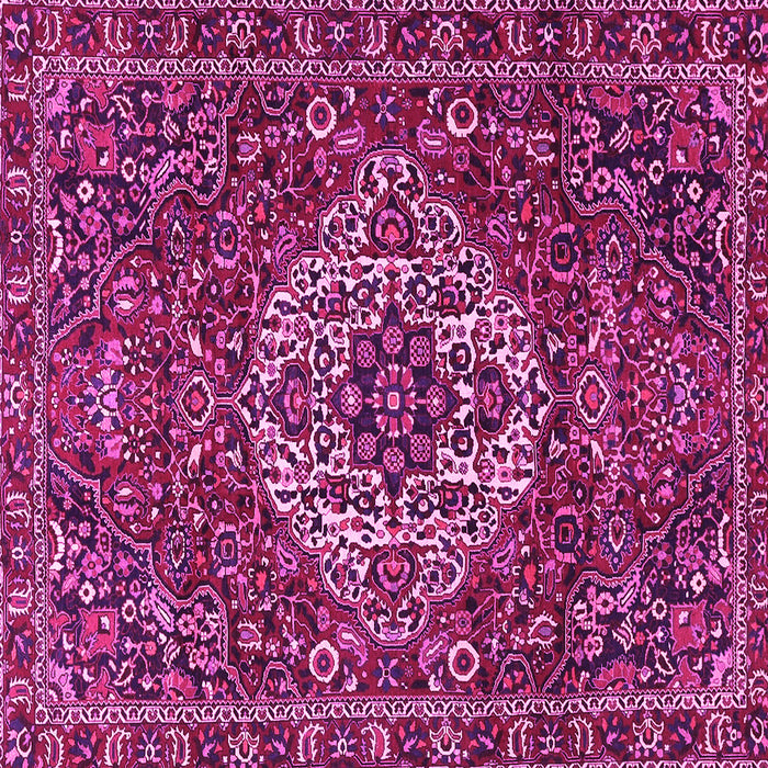 Square Persian Pink Traditional Rug, tr4111pnk