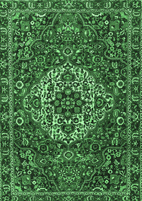 Persian Emerald Green Traditional Rug, tr4111emgrn