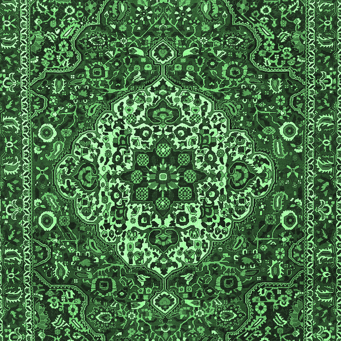 Persian Emerald Green Traditional Rug, tr4111emgrn