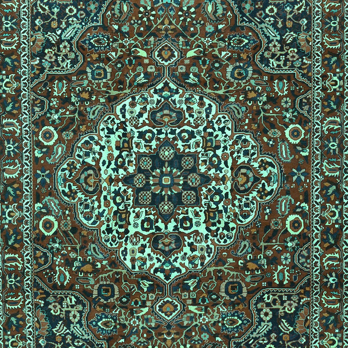 Persian Turquoise Traditional Rug, tr4111turq