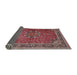 Sideview of Traditional Pink Persian Rug, tr4112