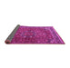 Sideview of Persian Pink Traditional Rug, tr4112pnk