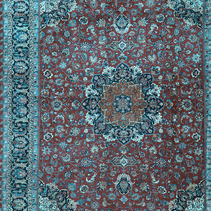 Persian Light Blue Traditional Rug, tr4112lblu