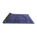 Sideview of Persian Blue Traditional Rug, tr4112blu