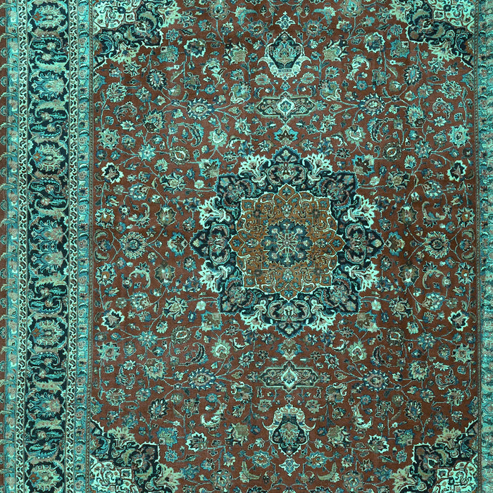 Persian Turquoise Traditional Rug, tr4112turq