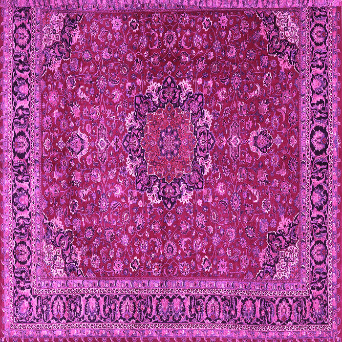 Square Persian Pink Traditional Rug, tr4112pnk