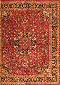 Persian Orange Traditional Rug, tr4112org