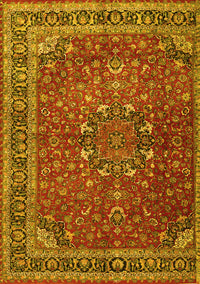 Persian Yellow Traditional Rug, tr4112yw