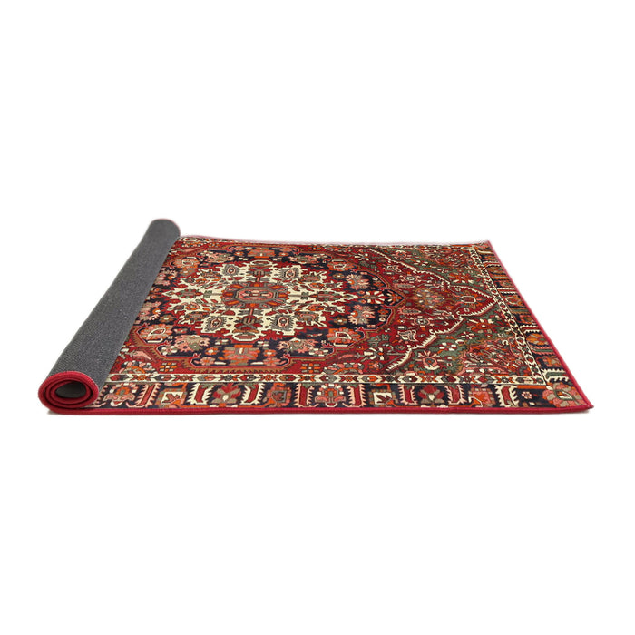 Sideview of Traditional Red Persian Rug, tr4113