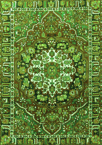 Persian Green Traditional Rug, tr4113grn