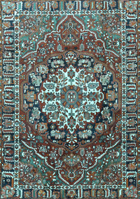 Persian Light Blue Traditional Rug, tr4113lblu