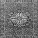 Serging Thickness of Persian Gray Traditional Rug, tr4113gry