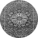 Square Persian Gray Traditional Rug, tr4113gry