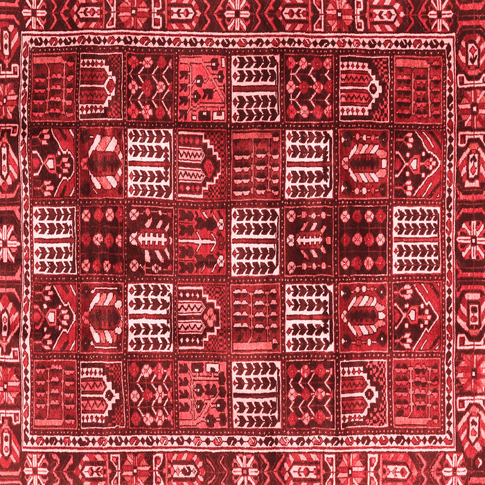 Machine Washable Persian Red Traditional Rug, wshtr4114red