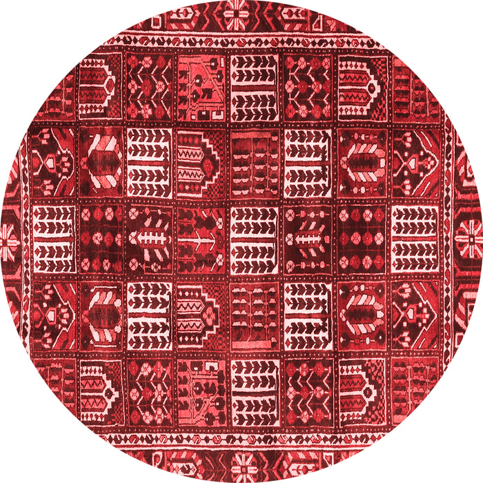Machine Washable Persian Red Traditional Rug, wshtr4114red