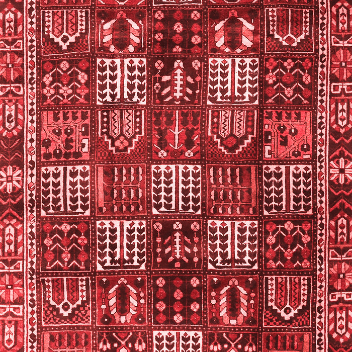 Machine Washable Persian Red Traditional Rug, wshtr4114red