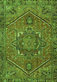 Persian Green Traditional Rug, tr4115grn