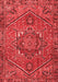 Persian Red Traditional Area Rugs