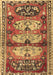 Machine Washable Persian Brown Traditional Rug, wshtr4116brn