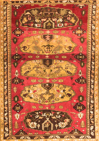 Persian Orange Traditional Rug, tr4116org