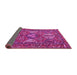 Sideview of Persian Pink Traditional Rug, tr4117pnk
