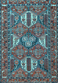 Persian Light Blue Traditional Rug, tr4117lblu