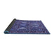 Sideview of Persian Blue Traditional Rug, tr4117blu