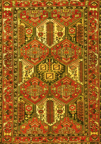 Persian Yellow Traditional Rug, tr4117yw