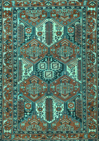 Persian Turquoise Traditional Rug, tr4117turq