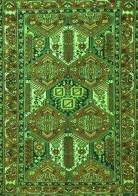 Persian Green Traditional Rug, tr4117grn