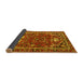 Sideview of Persian Yellow Traditional Rug, tr4118yw