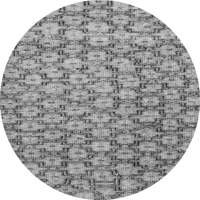 Square Persian Gray Traditional Rug, tr4119gry