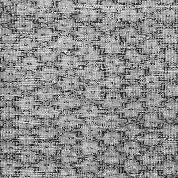 Serging Thickness of Machine Washable Persian Gray Traditional Rug, wshtr4119gry