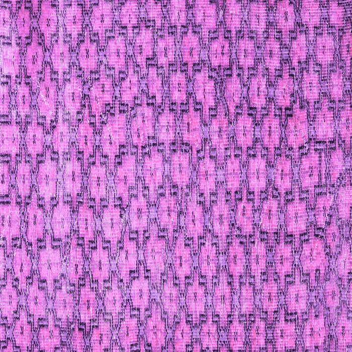 Square Machine Washable Persian Purple Traditional Area Rugs, wshtr4119pur
