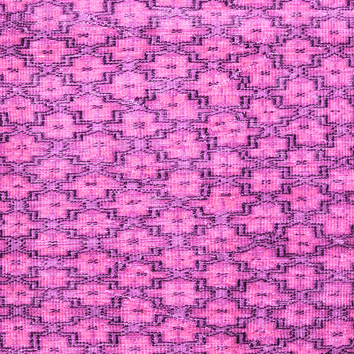 Machine Washable Persian Pink Traditional Rug, wshtr4119pnk