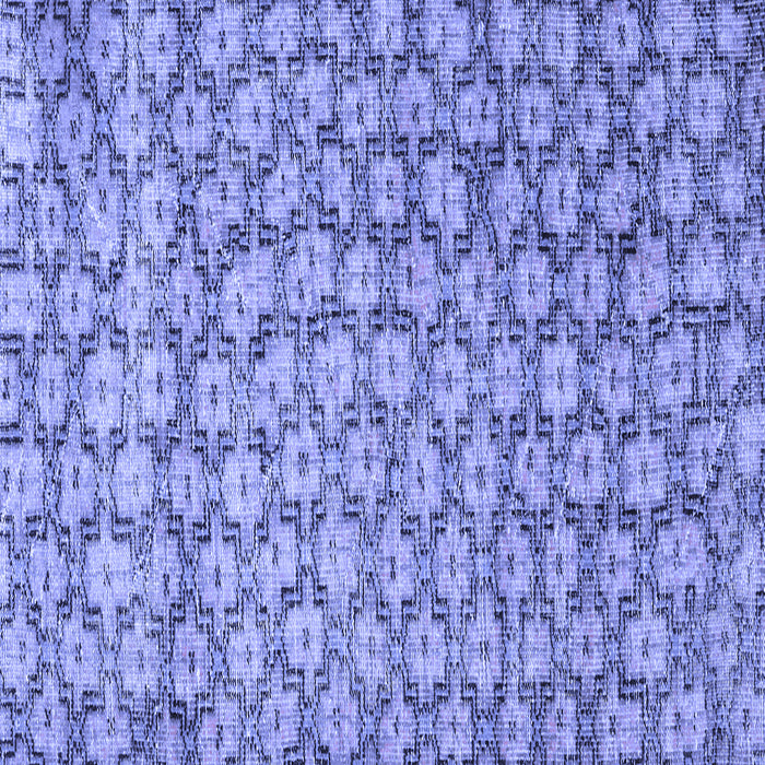 Square Persian Blue Traditional Rug, tr4119blu