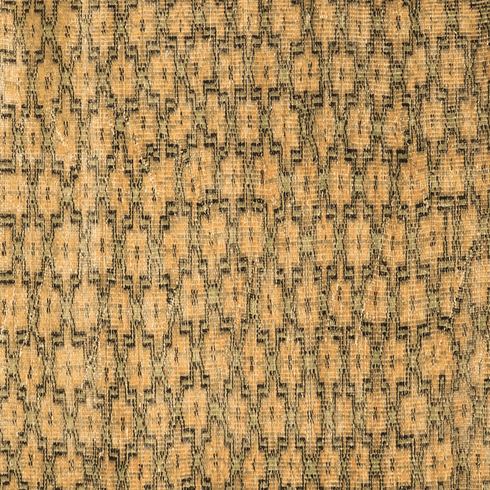 Square Persian Brown Traditional Rug, tr4119brn