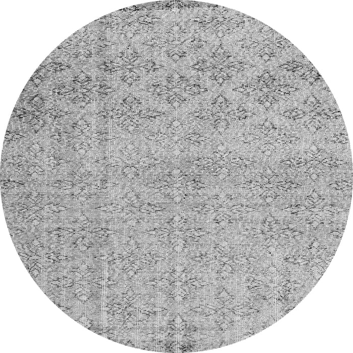 Square Persian Gray Traditional Rug, tr4120gry