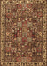 Persian Brown Traditional Rug, tr4121brn