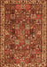 Persian Orange Traditional Rug, tr4121org