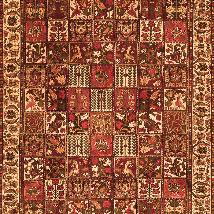 Persian Orange Traditional Rug, tr4121org