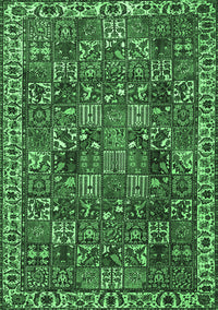 Persian Emerald Green Traditional Rug, tr4121emgrn
