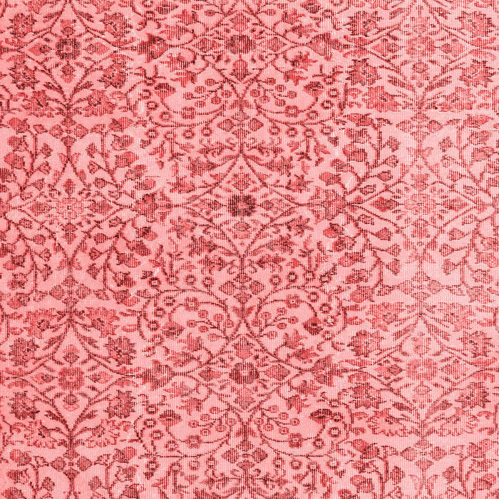 Machine Washable Persian Red Traditional Rug, wshtr4122red