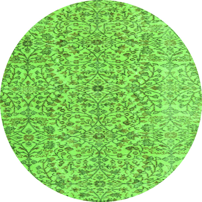 Machine Washable Persian Green Traditional Area Rugs, wshtr4122grn