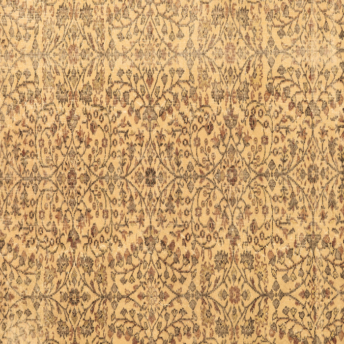 Square Machine Washable Persian Brown Traditional Rug, wshtr4122brn